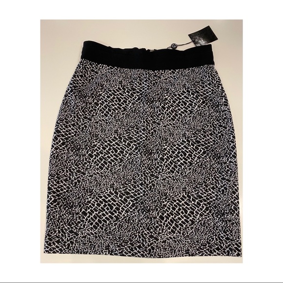 Womens Events animal print pencil skirt elastic - Picture 2 of 9